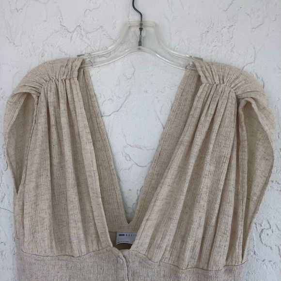 ASOS Beige Midi Dress - Picture 6 of 10